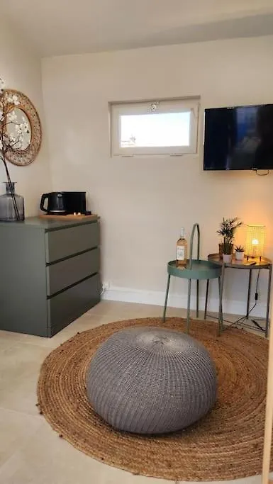 ניס Studio Ensoleille Avec Terrasse דירה